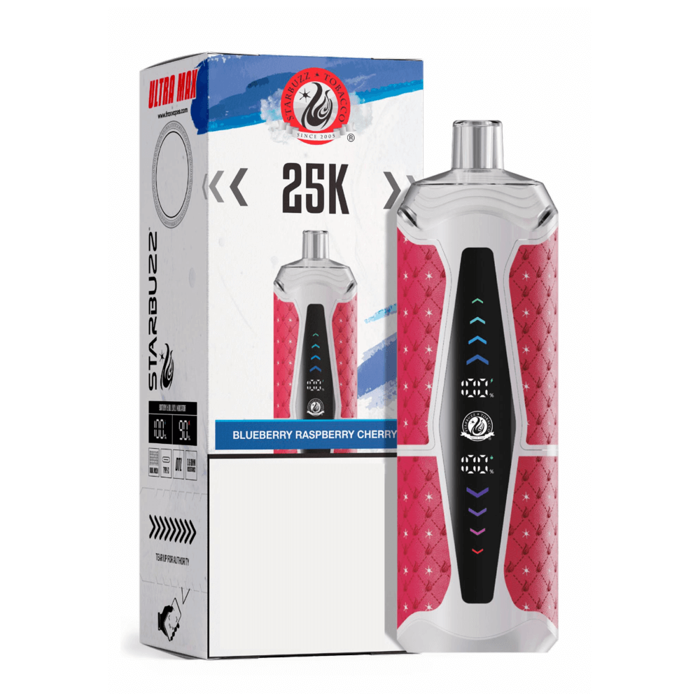 Starbuzz Ultra Max 25k Puffs Disposable Vape (Box of 10)