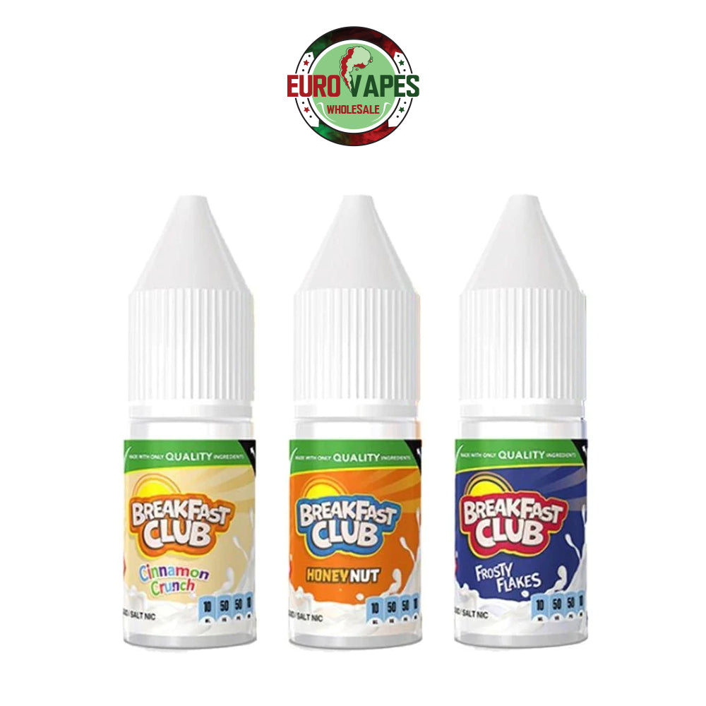 Breakfast Club 10ml Nic Salt (Pack Of 10)