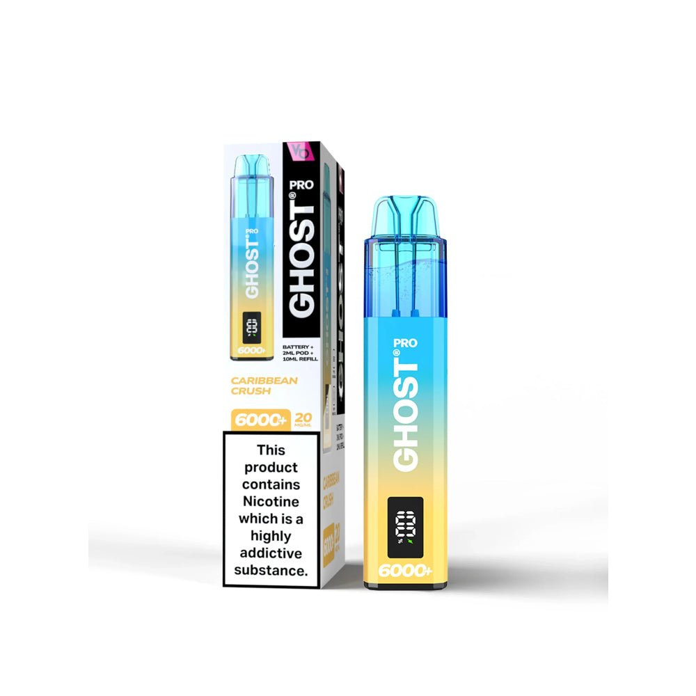Ghost Pro 6000+ Puffs Disposable Vape (Box of 10)