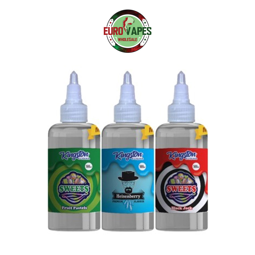 Kingston E Liquid 500ml | 0mg (Pack Of 10)