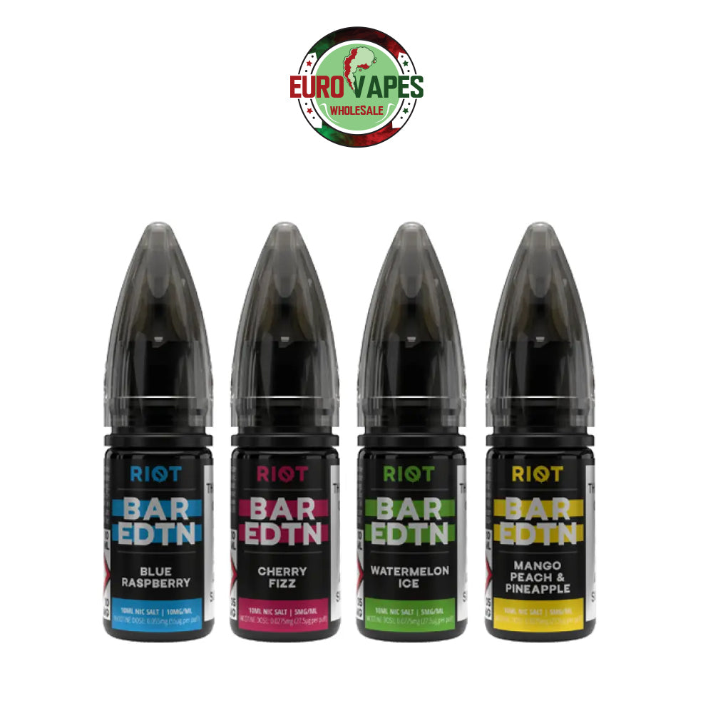 Riot Squad Bar Edition E-liquids Nic Salt 10ml- Box of 10