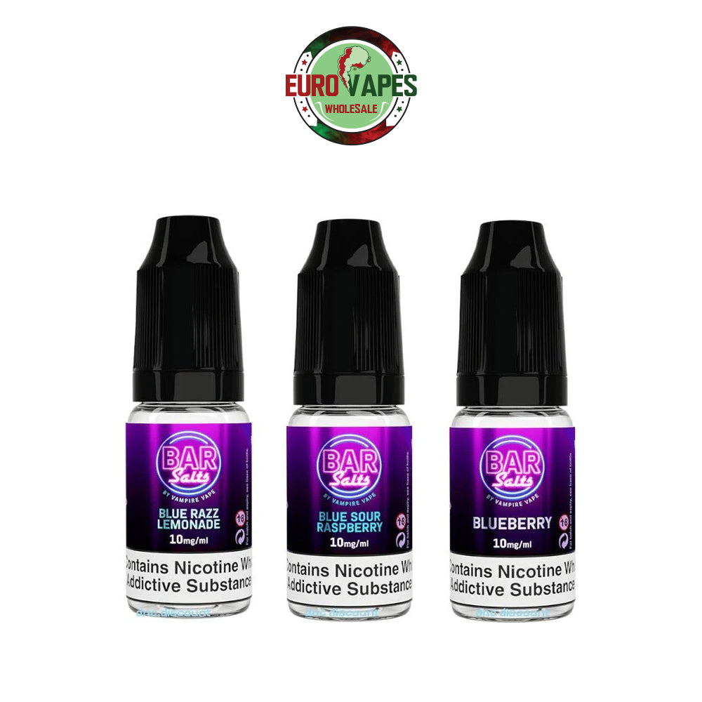 Vampire Vape Bar Salt E-liquid Nic Salts-10ml- Box of 10