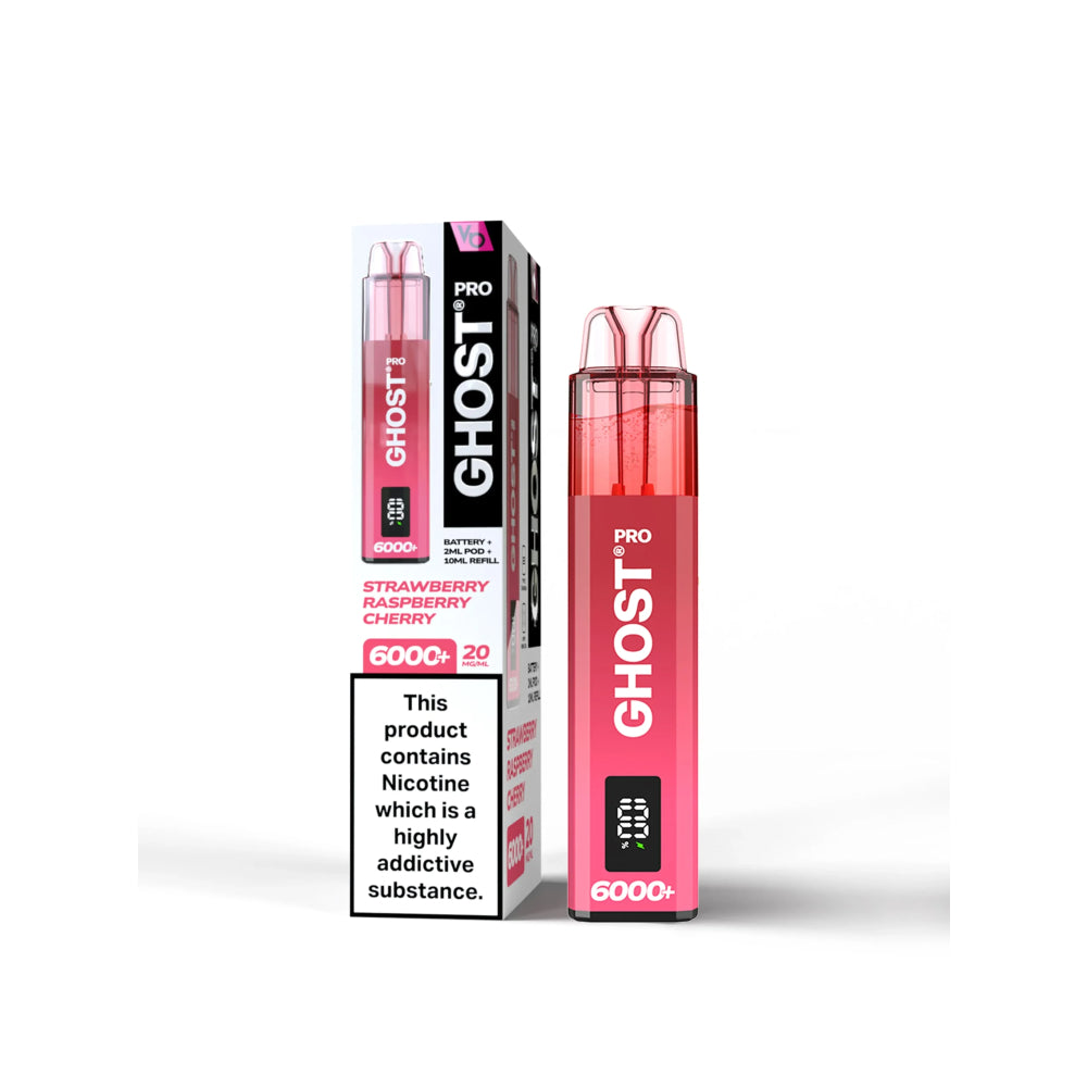Ghost Pro 6000+ Puffs Disposable Vape (Box of 10)