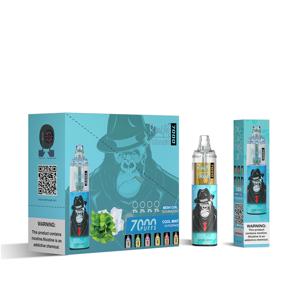 RAndM Tornado 7000 Puffs Disposable Vape (Bote de 10) Euro Vapes RAndM Tornado 7000 Puffs Disposable Vape (Bote de 10) Euro Vapes