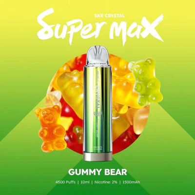 Ske Crystal Super Max 4500 Disposable Vape Pod (Boîte de 10)