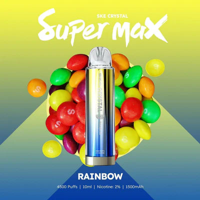 Ske Crystal Super Max 4500 Disposable Vape Pod (Boîte de 10)