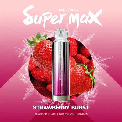 Ske Crystal Super Max 4500 Disposable Vape Pod (Boîte de 10)