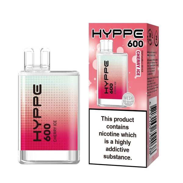 Hyppe 600 Crystal Disposable Vape Pod - Box of 10 Euro Vapes Hyppe 600 Crystal Disposable Vape Pod - Box of 10 Euro Vapes