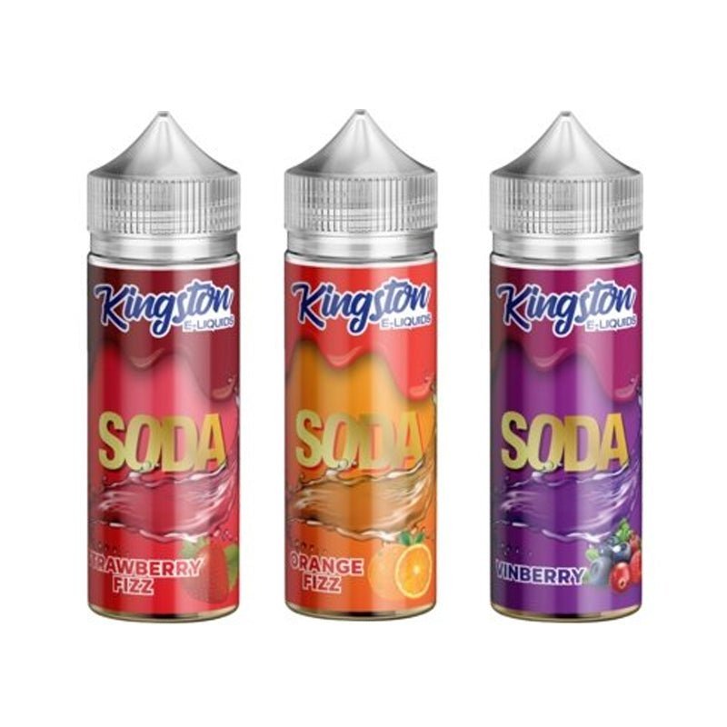 Kingston Soda 100ML Shortfill (Pack Of 10)