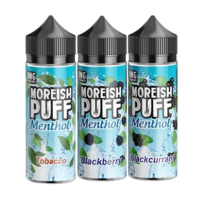 Moreish Puff Menthol 100ml E-liquids