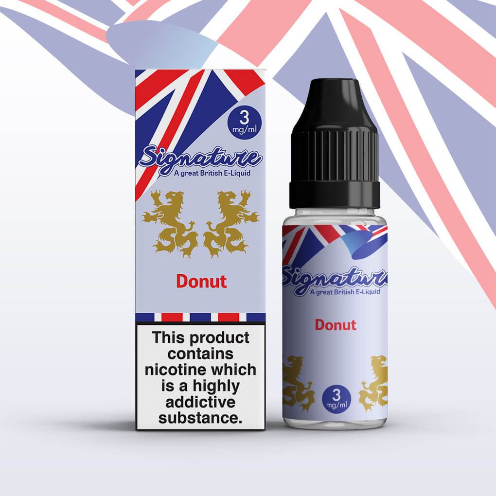 Signature - Donut - 10ml E-liquids (Pack of 10)