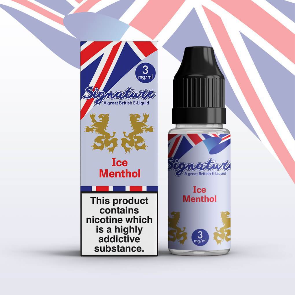 Signature - Ice Menthol - 10ml E-liquids (Pack of 25)