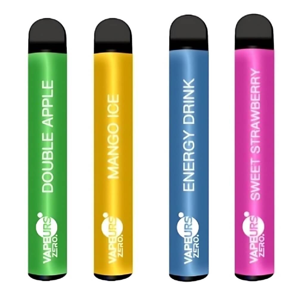 Vapeurs 600 Puffs Disposable Vape Pod - Pack of 10 Euro Vapes Vapeurs 600 Puffs Disposable Vape Pod - Pack of 10 Euro Vapes